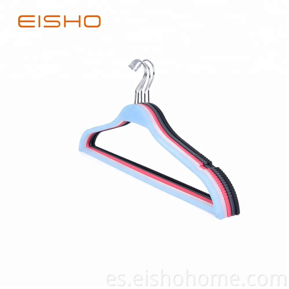 Eisho New Design Bule Plastic Hangers For 1